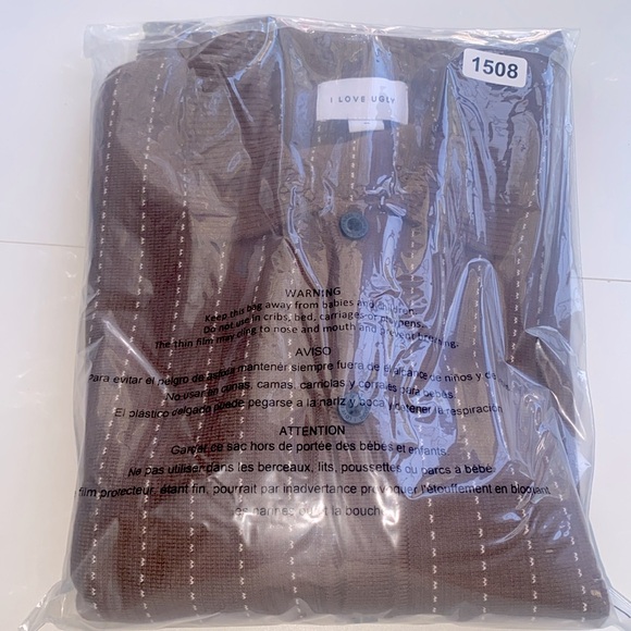 I Love Ugly Cardigan Sweater - Picture 10 of 10